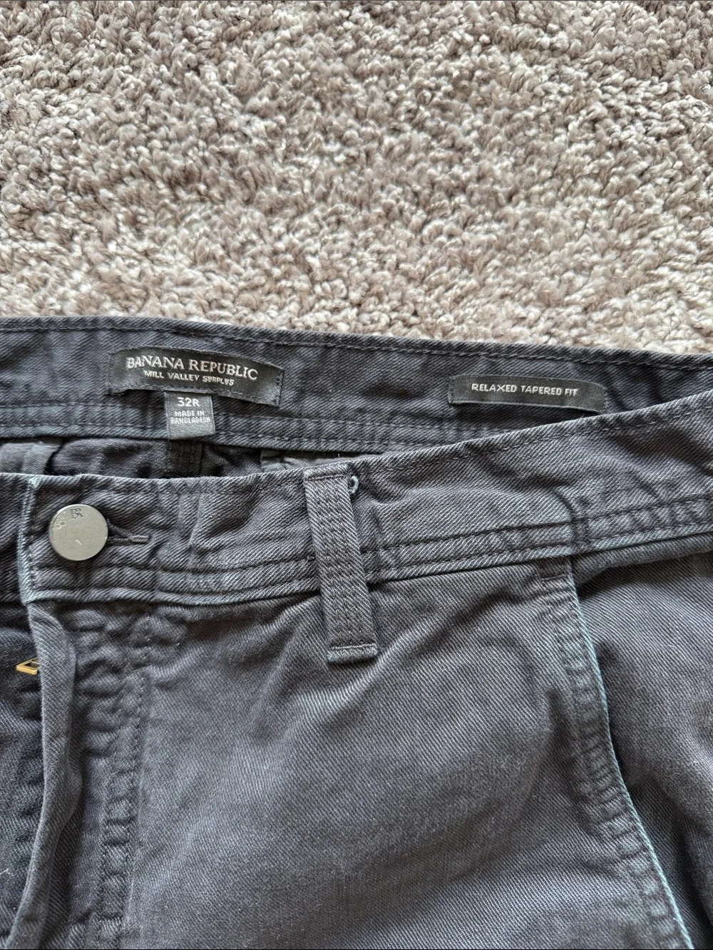 Banana Republic Men’s Chinos (Black)